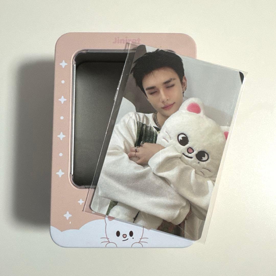 スキズ 韓国 ポップアップ SKZOO 缶ケース トレカ ヒョンジン - メルカリ