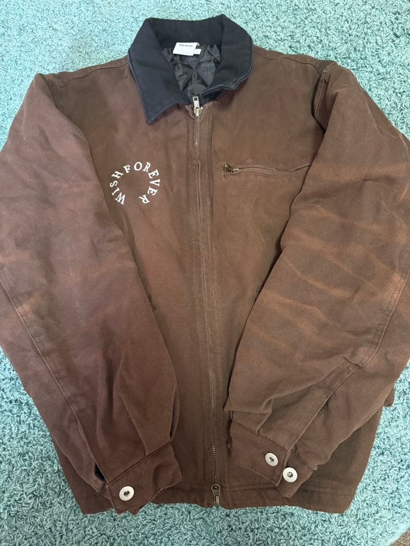WISH FOREVER ブラウン ジャケット Lサイズ