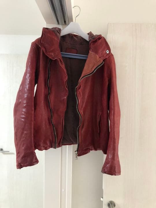 ジャパンホースレザーライダースジャケット RATS 「HORSE INNER LEATHER JKT」 ホースレザー ダブルライダース