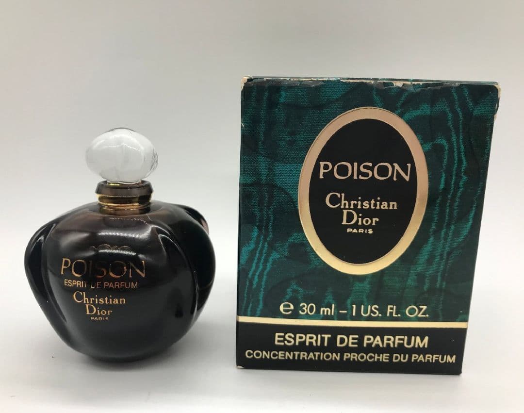 香水ChristianDiorプワゾンPOISON EDP30mlフラコンボトル