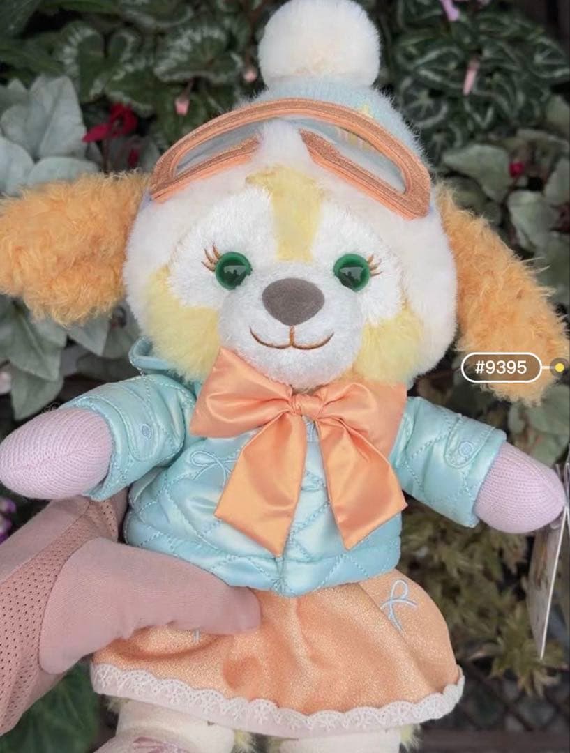 専用　9395 上海ディズニー　冬　クッキーアン　ぬいぐるみSS