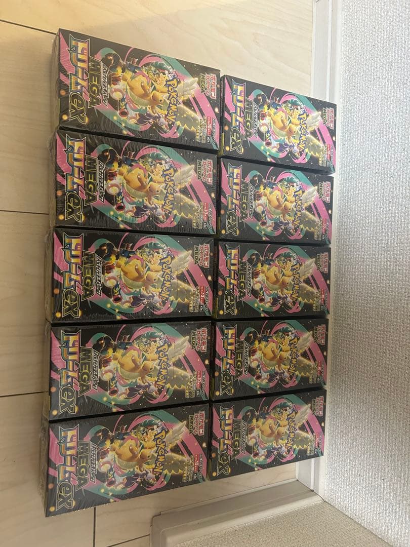 シュリンク付】10BOXまとめ売りポケカmegaドリームex - メルカリ