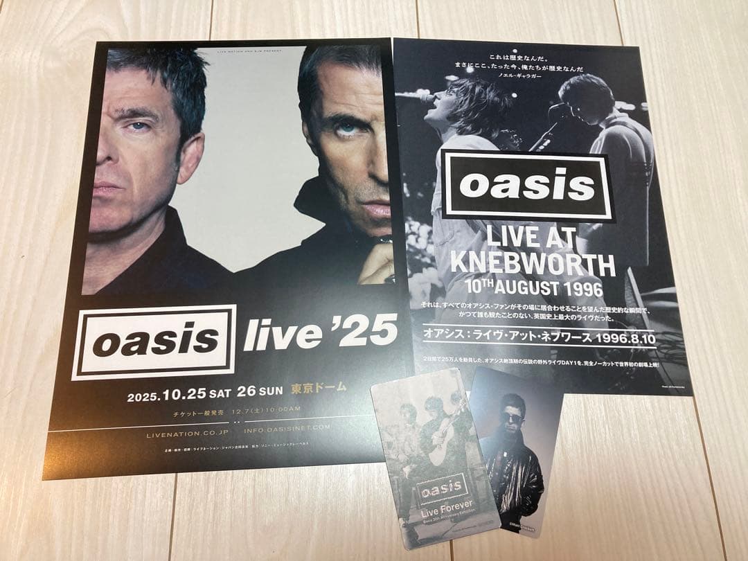 未開封】oasis 30th 特別展／Tシャツ2種／L ／新品・おまけ付 - メルカリ