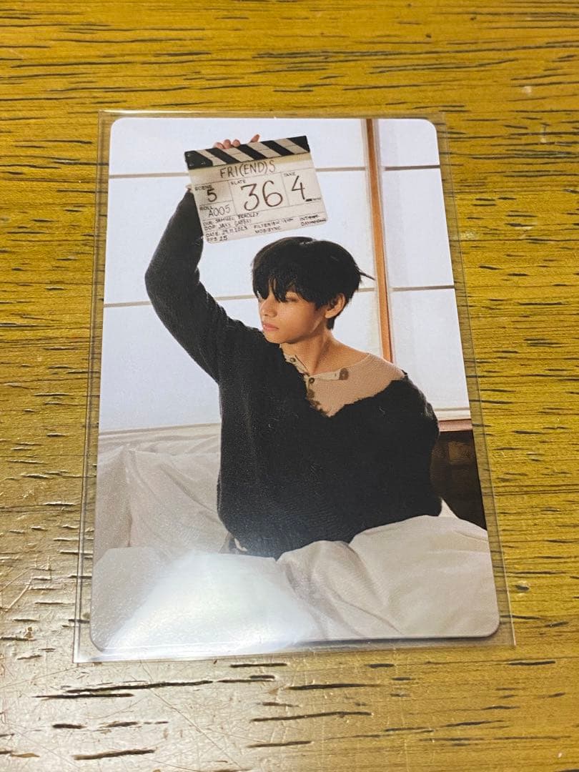 Friends　抽選 FC トレカ　bts テヒョン　テテ　V　FRIENDS