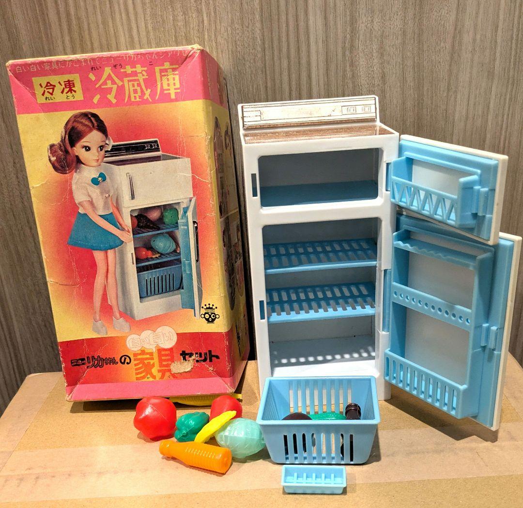 冷凍冷蔵庫 ニューリカちゃんの白い家具 - メルカリ
