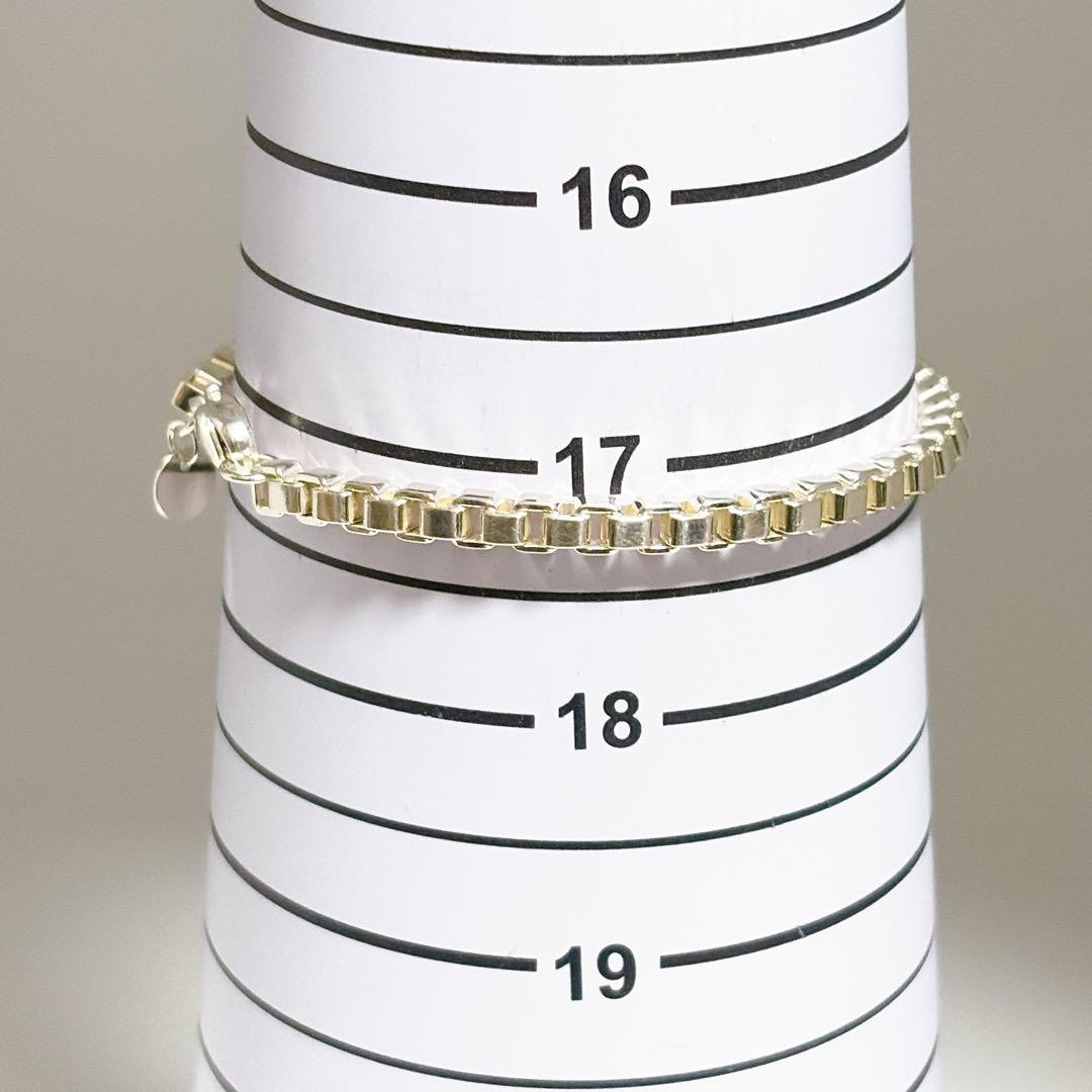 美品】19cm TIffany ティファニー ベネチアンブレスレット 925 - メルカリ