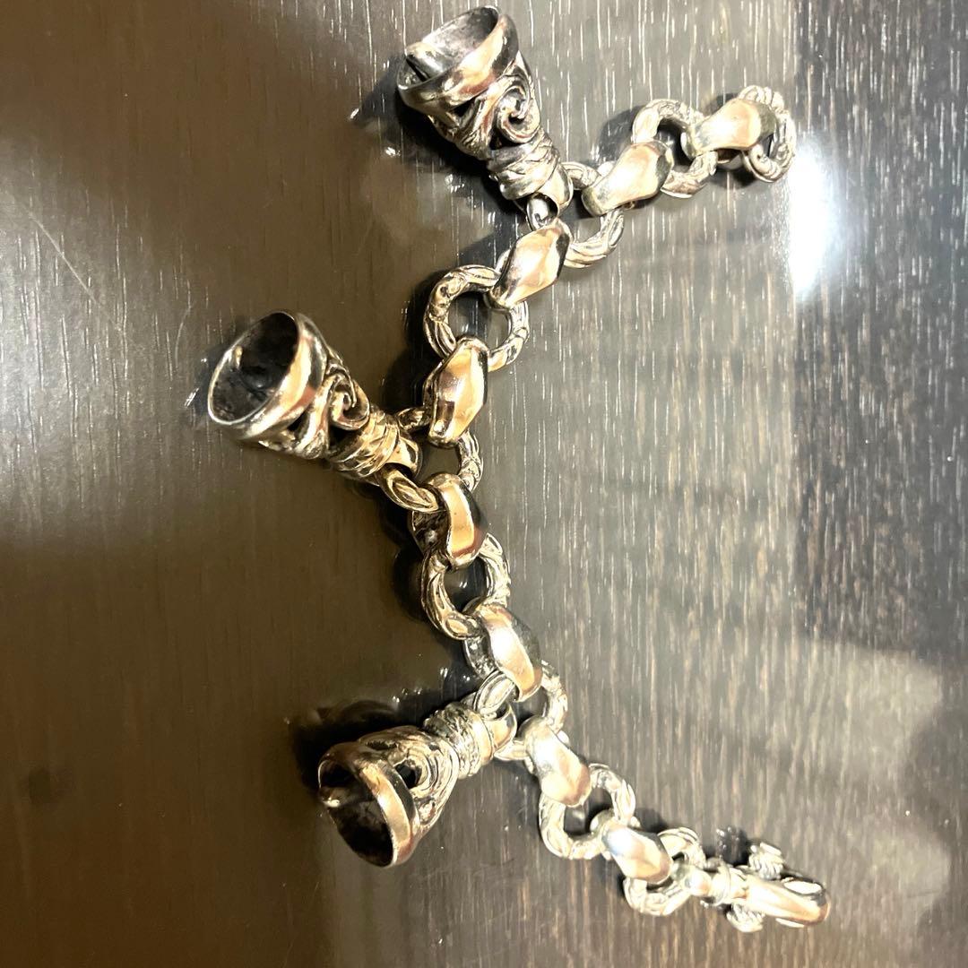 希少　ベルブレスレット silver925