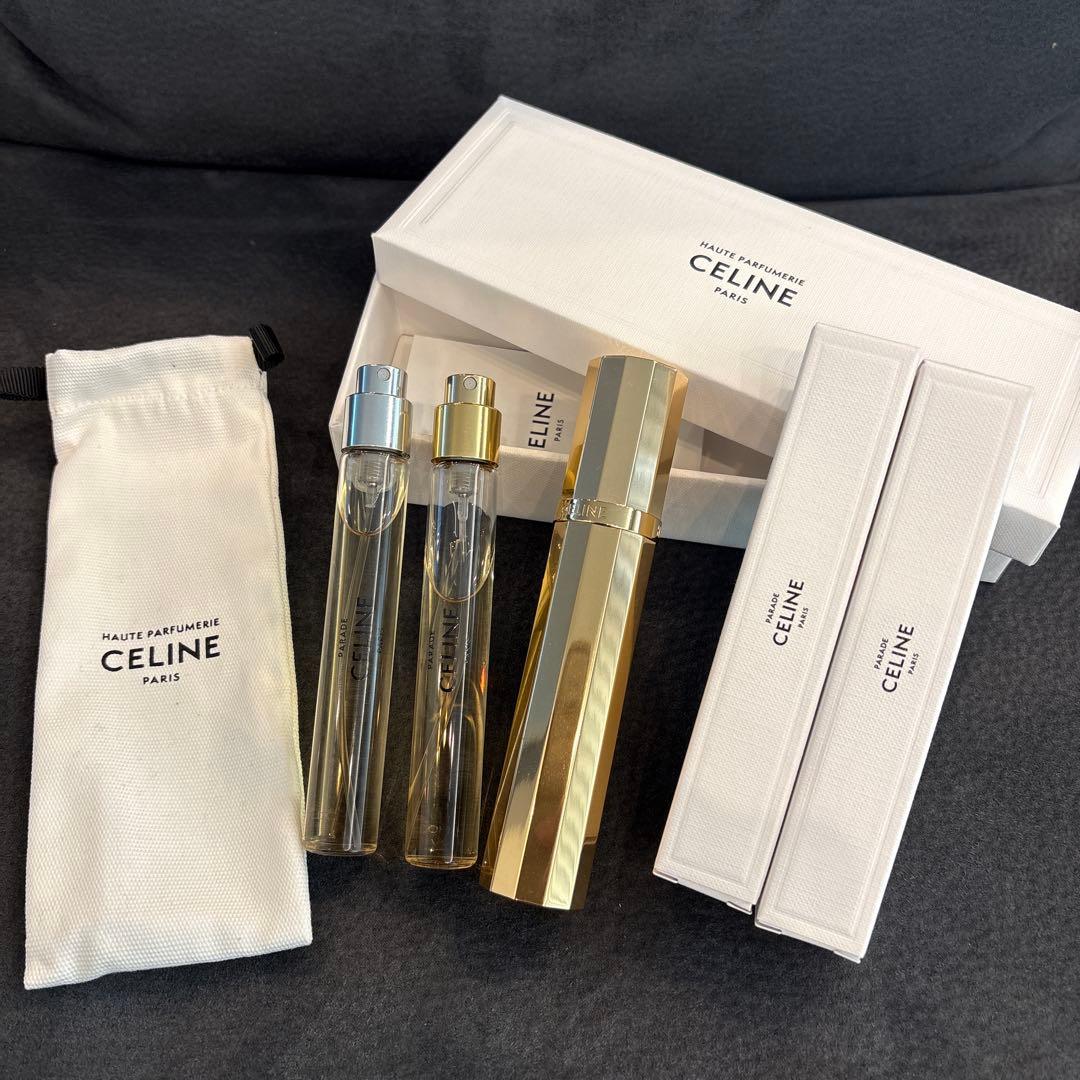 CELINE トラベルスプレー リフィル×2 パラード ブラックタイ 15ml