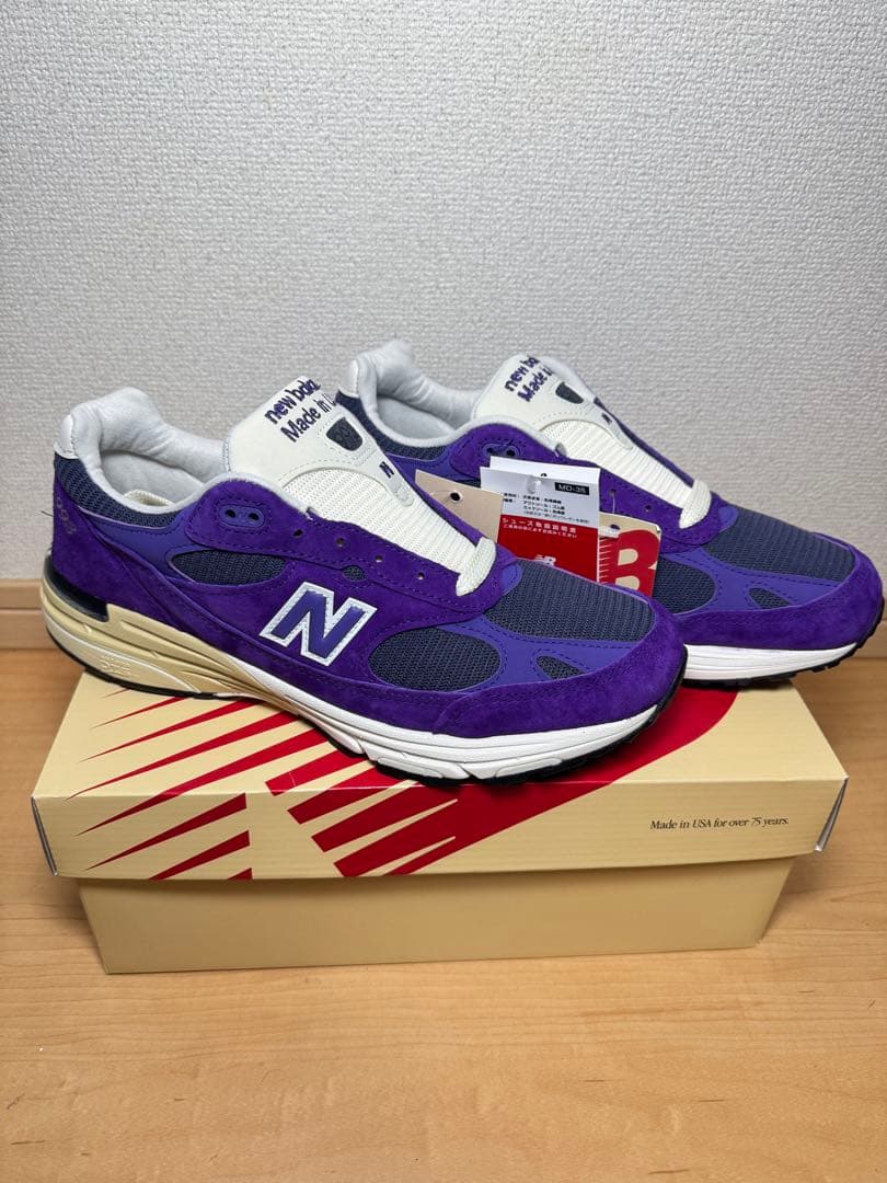 新品 New Balance U993PG 28.0cm パープル