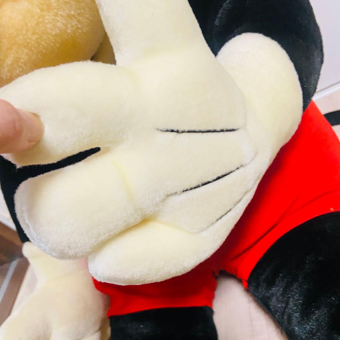 ミッキーマウス 特大ぬいぐるみ ヴィンテージ 日本製 昭和レトロ