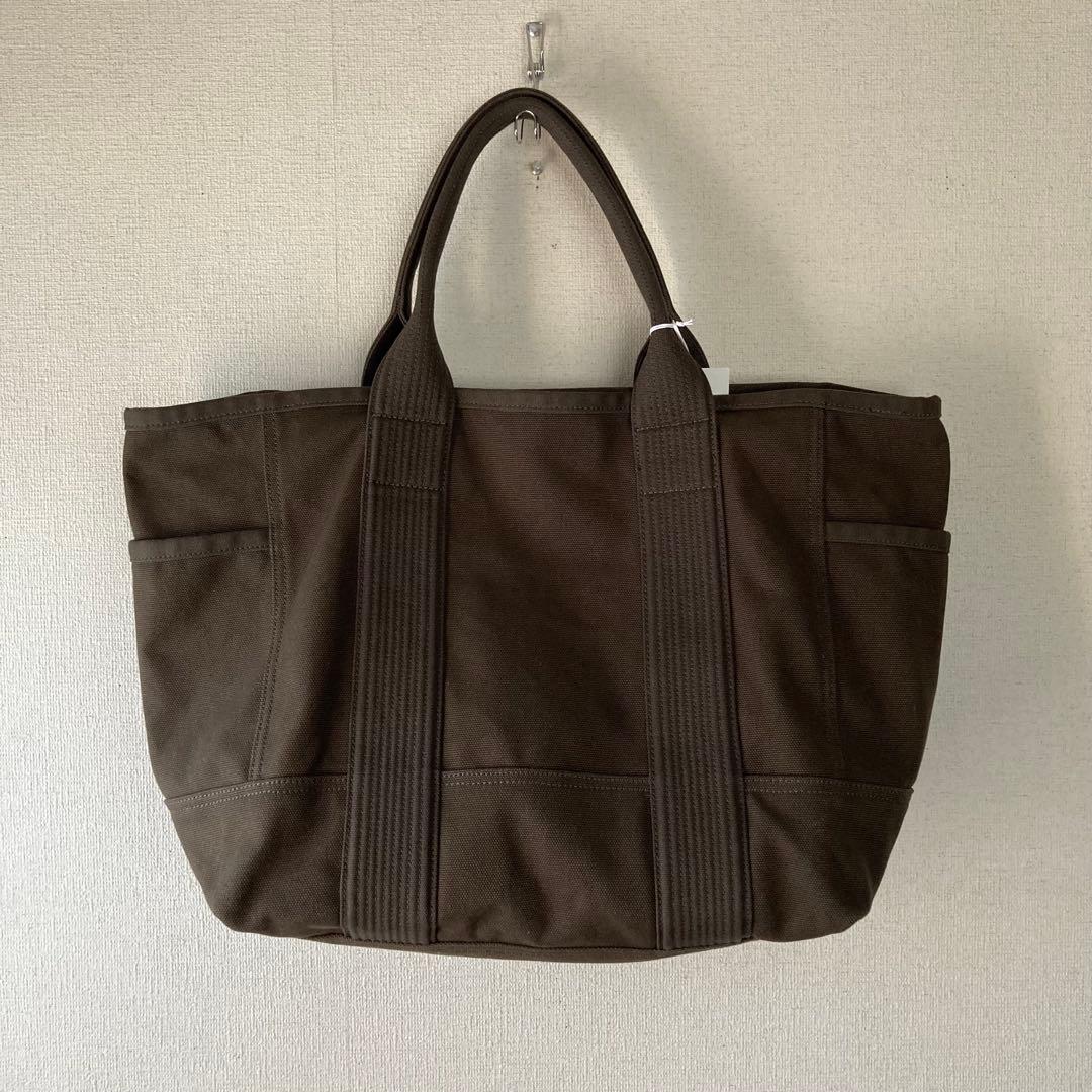 COS '25 オーバーサイズトートバッグ　カーキ