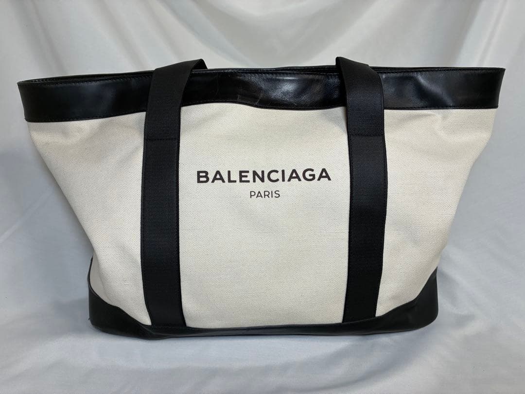 BALENCIAGA トートバッグ ホワイト/ブラック