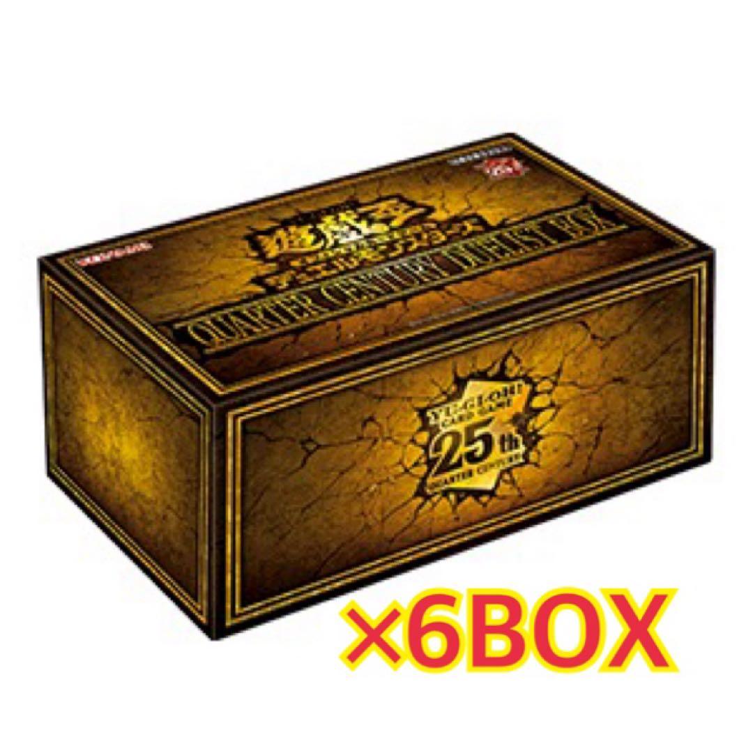 遊戯王　QUARTER CENTURY DUELIST Box 6箱