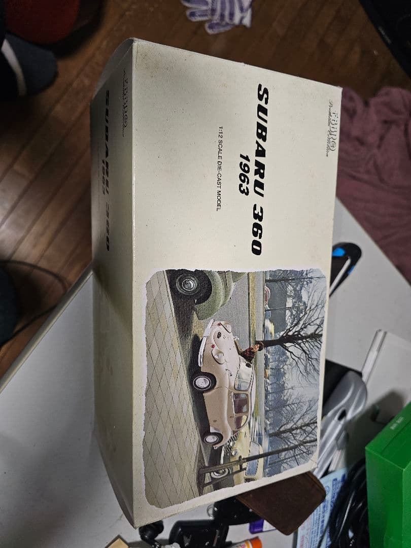 EBBRO社スバル360 1963 クリーム Amazon | エブロ 1/12 スバル360 1963 アイボリー 完成品 | ミニカー