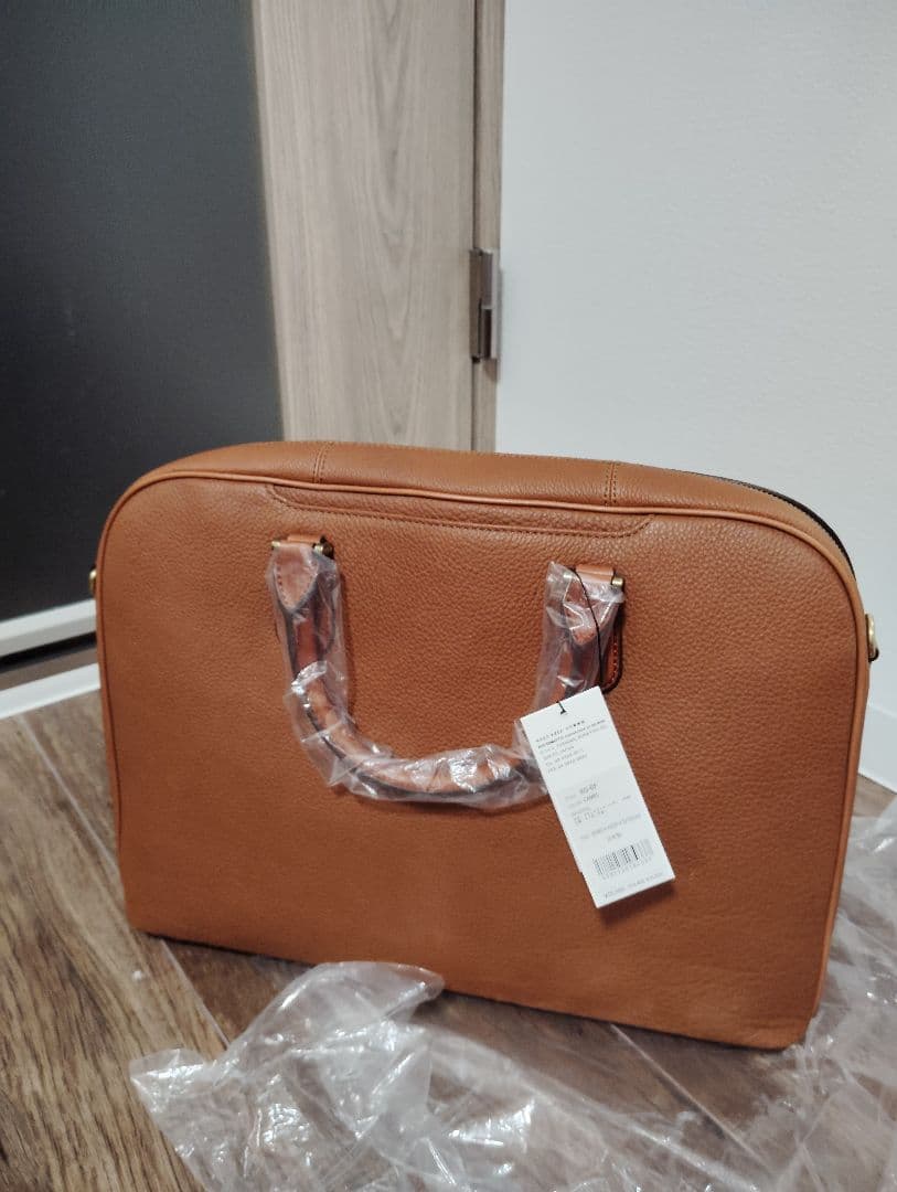 エルゴポック レザーバッグ キャメル