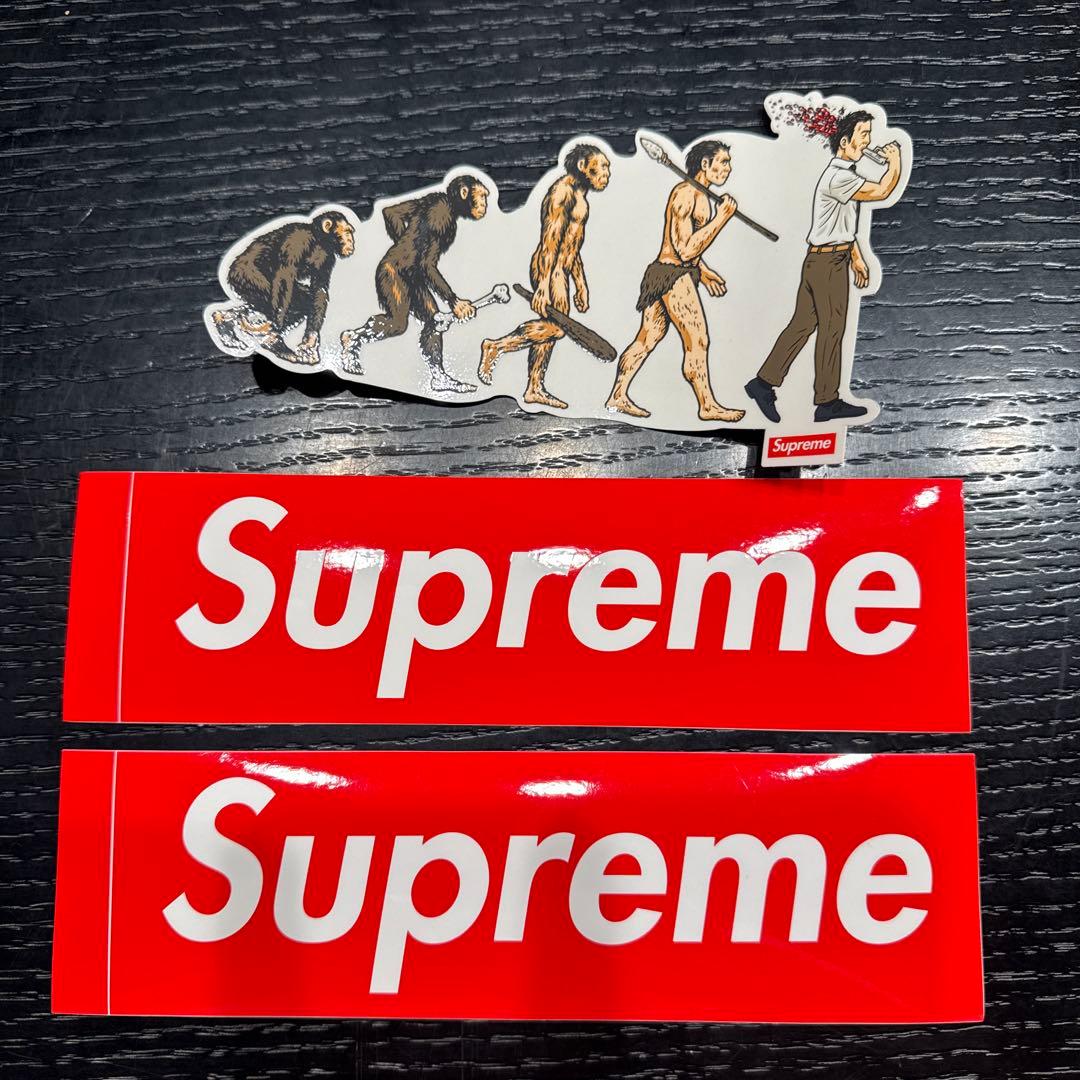 Supreme ステッカー 3枚セット - メルカリ