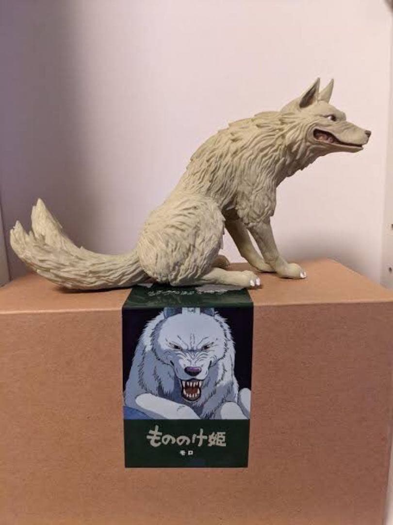 ジブリパーク もののけ姫 モロ フィギュア ジブリの大倉庫 冒険飛行団