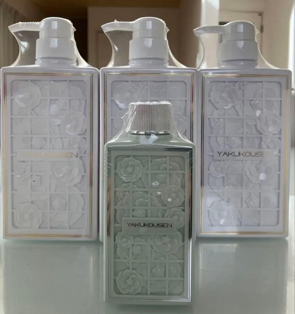 【新品】薬酵泉全身洗浄料　ボディソープ　3本プラスミニボトル1本