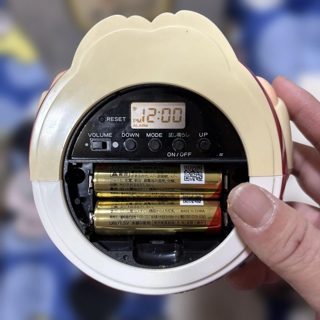 希少　1987年　昭和レトロ 目覚まし時計 ドキドキ お母さん　美品　未開封