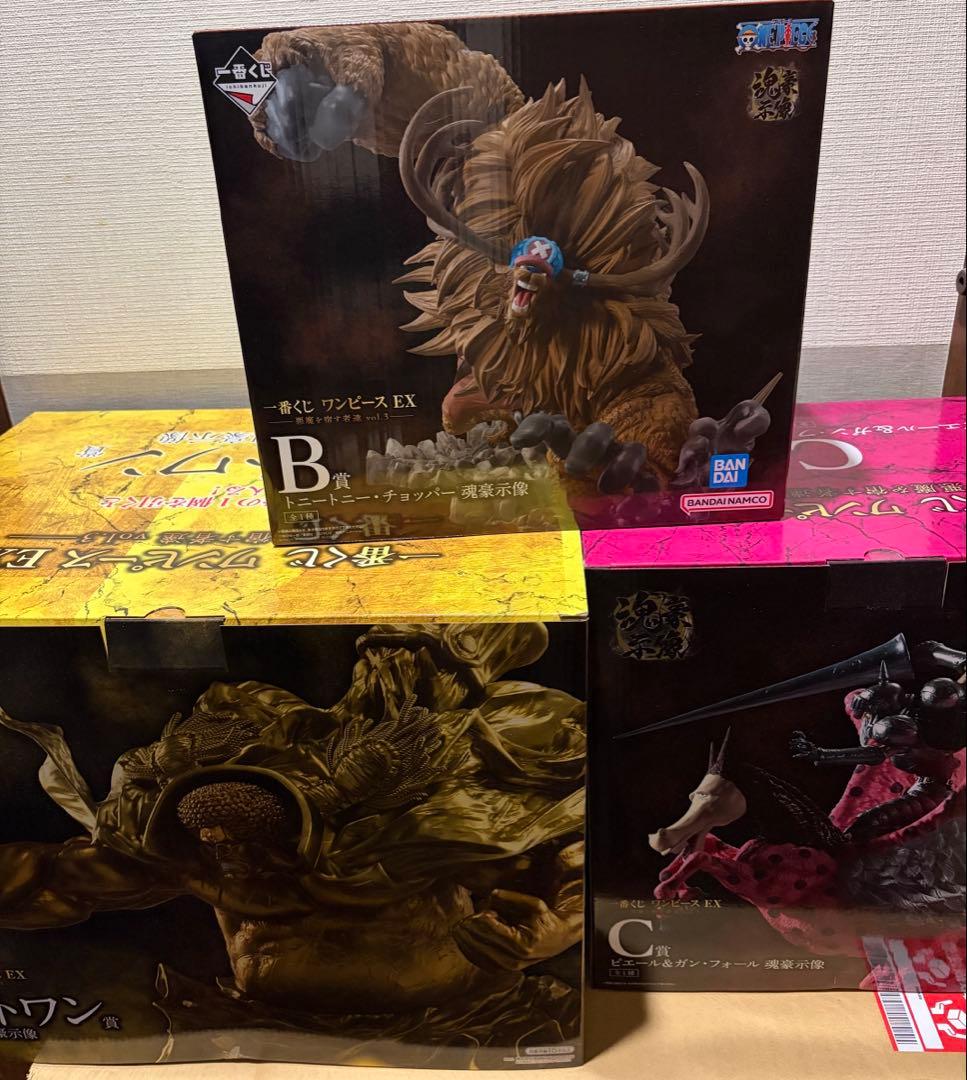 一番くじ ワンピース EX チョッパー ラストワン賞 センゴク ガンフォール