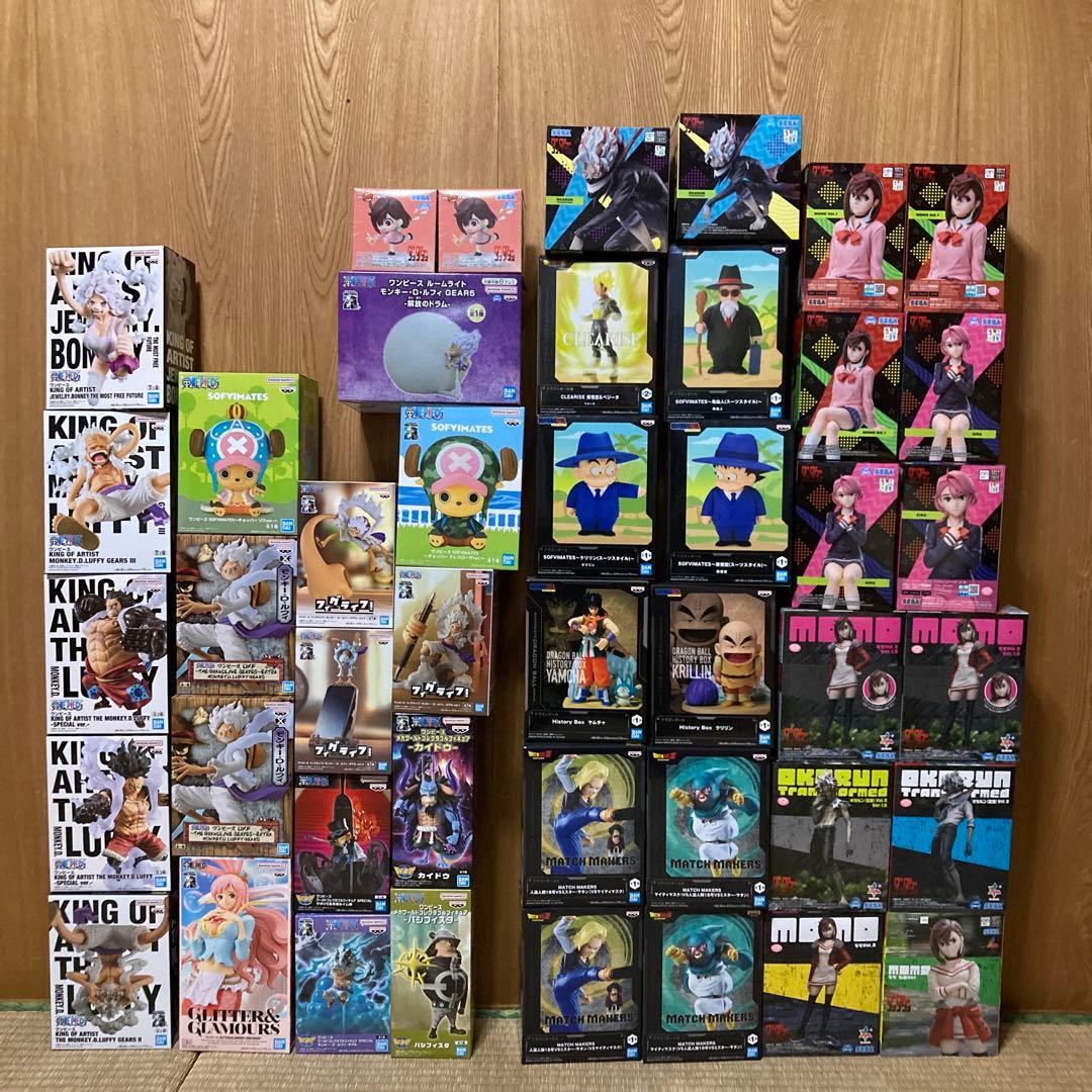 ドラゴンボール等ジャンプ 系大人気フィギュア４４体まとめ売り