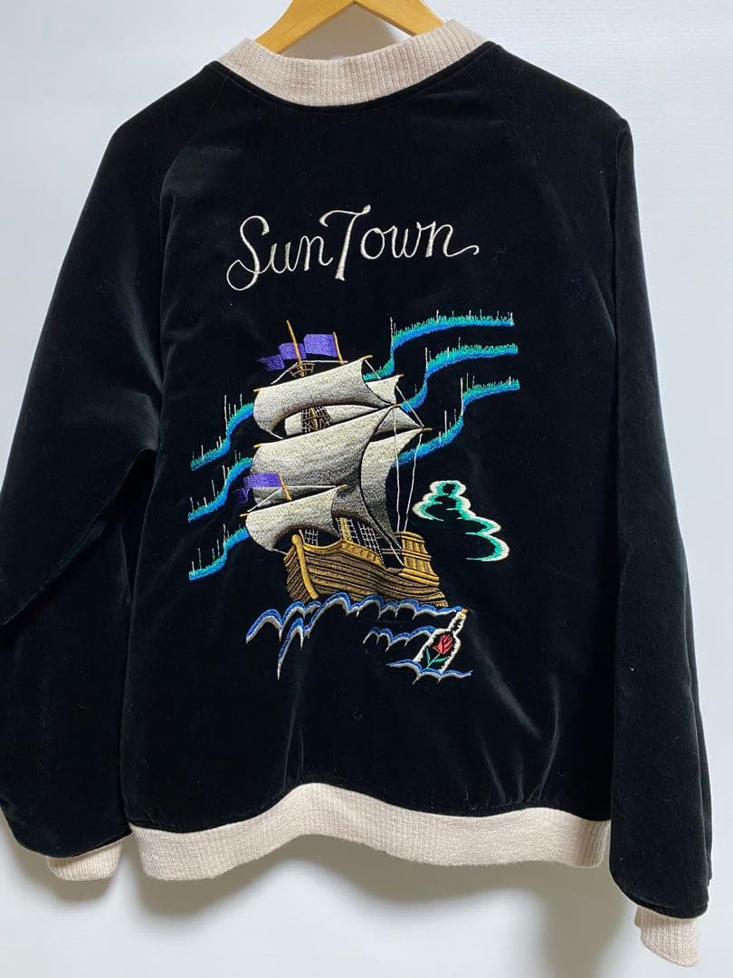 専用RADIALL スーベニアジャケット ラディアル ブラック スカジャン L