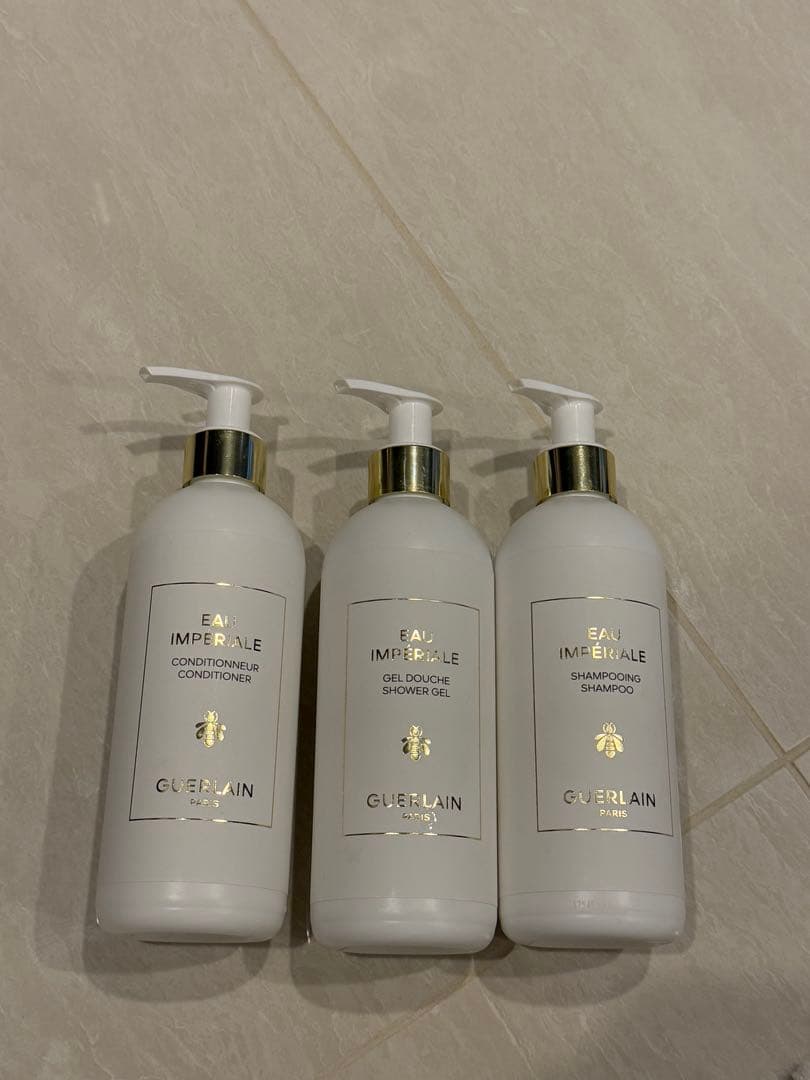 GUERLAIN シャンプー・コンディショナー・ボディソープセット 新品未使用】ゲラン GUERLAIN アメニティセット シャンプーボディ