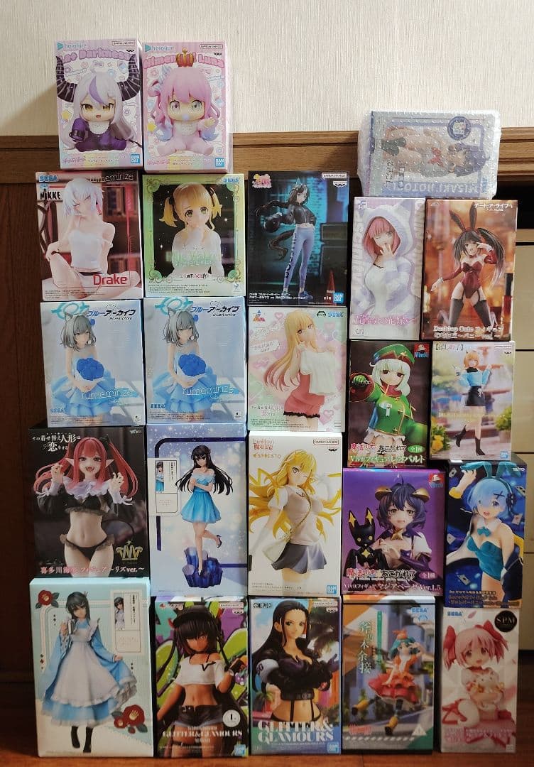 【未開封】新作含む 美少女プライズフィギュア 23個 まとめ売り