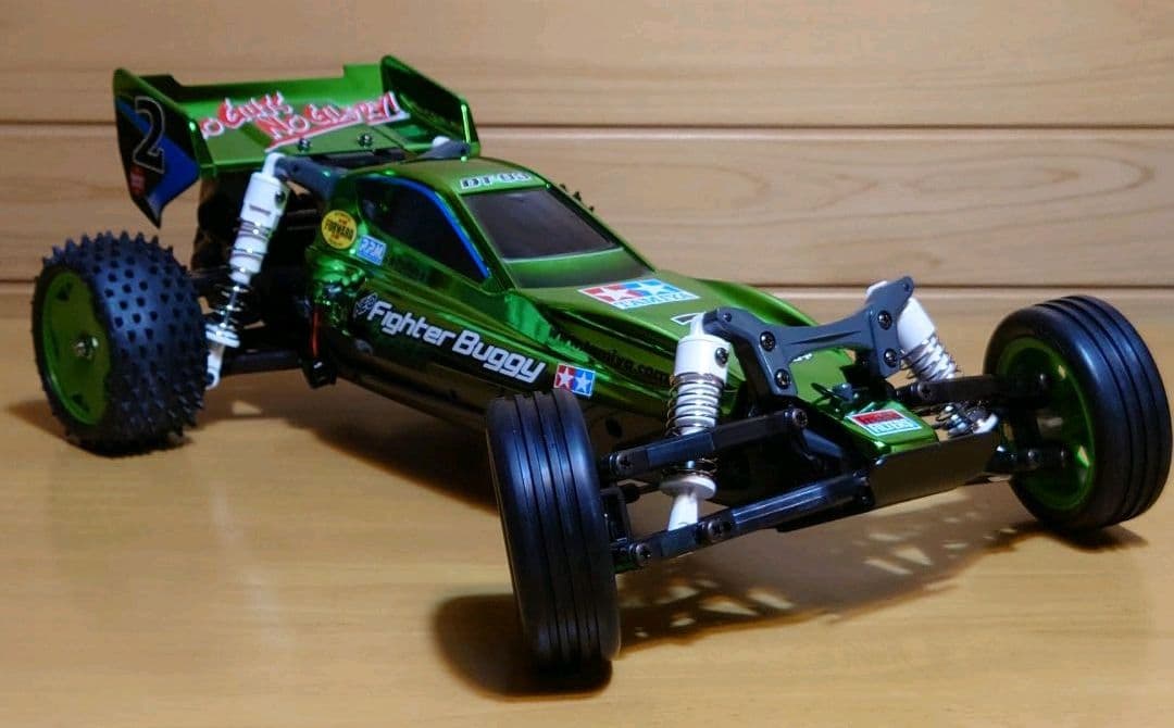 田宮ネオマイティフロッググリーンメタリック＆プロポ＆バッテリー充電