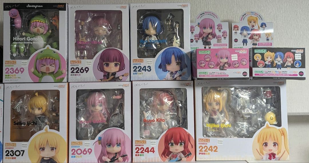 ねんどろいど　ぼっち・ざ・ろっく!　7体セット