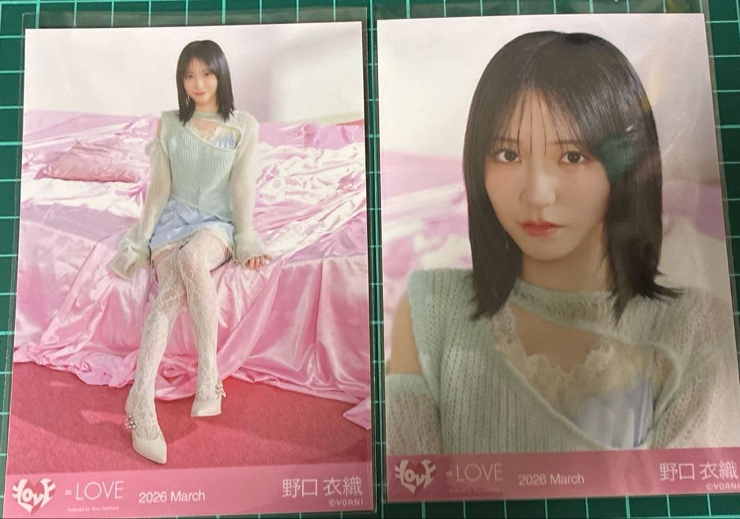 イコラブ 生写真 野口衣織 ラブソングに襲われる まとめ売り - メルカリ