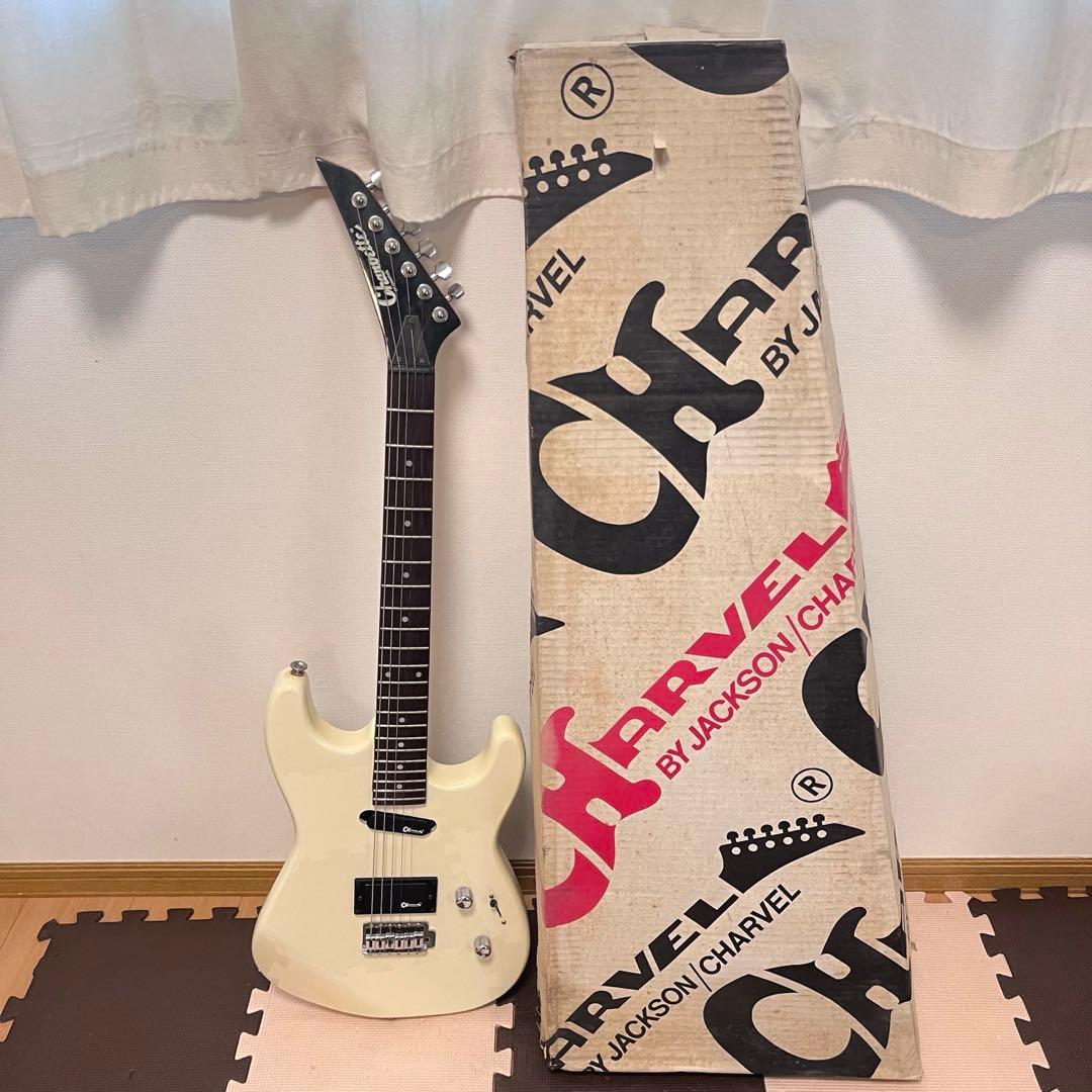 シャーベル エレキギター ホワイト ギター デトックス品