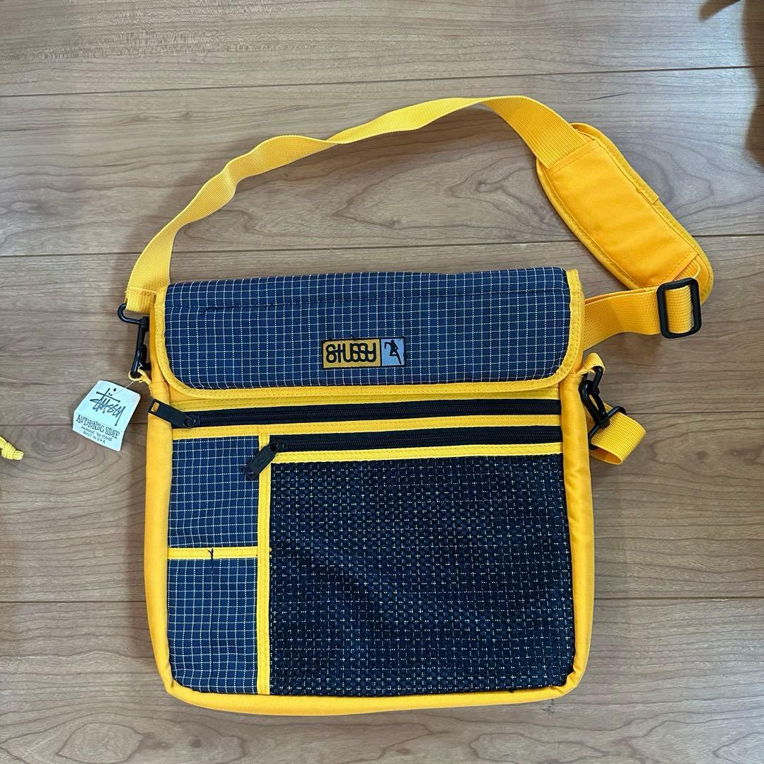 90s old stussy レコードバック dead stock