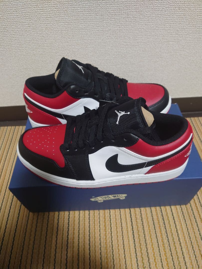 エアジョーダン1 low ブレッドトゥ 箱無し 27,5