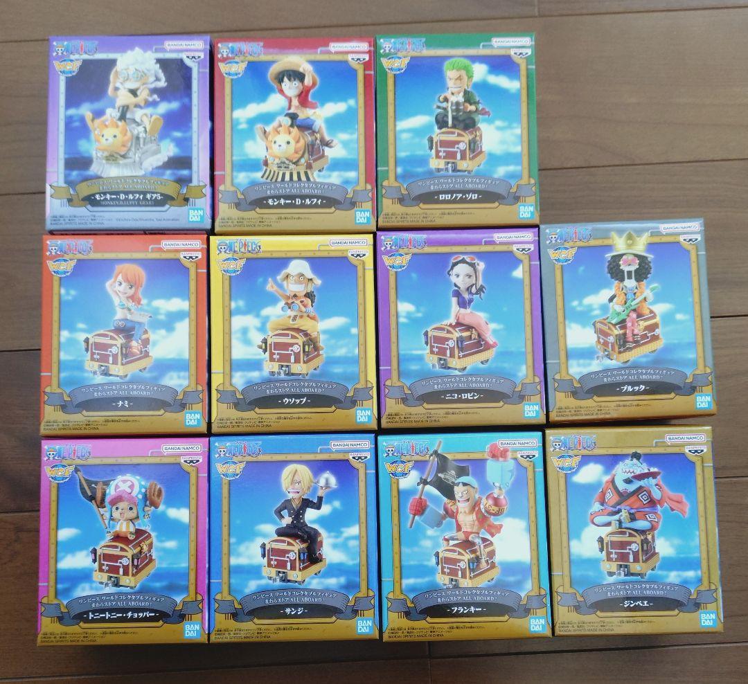 ワンピース　フィギュア　ワーコレ　ALL ABOARD　１１体 セット
