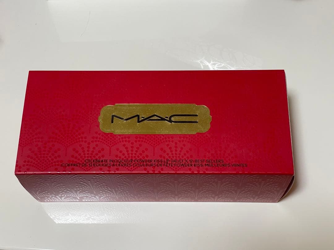 MAC セレブレイト イン カラー パウダー キス リップ ボールト × 12