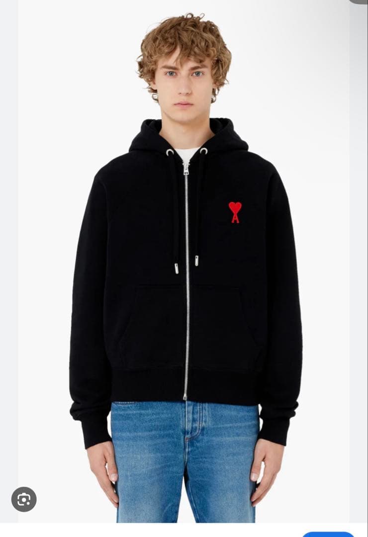 AMI PARIS アミパリス　パーカー　ジップパーカー