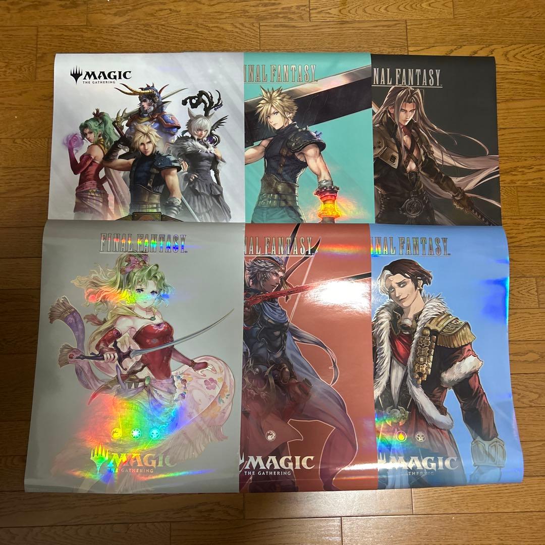 MTG FF ポスター 6種 コンプセット