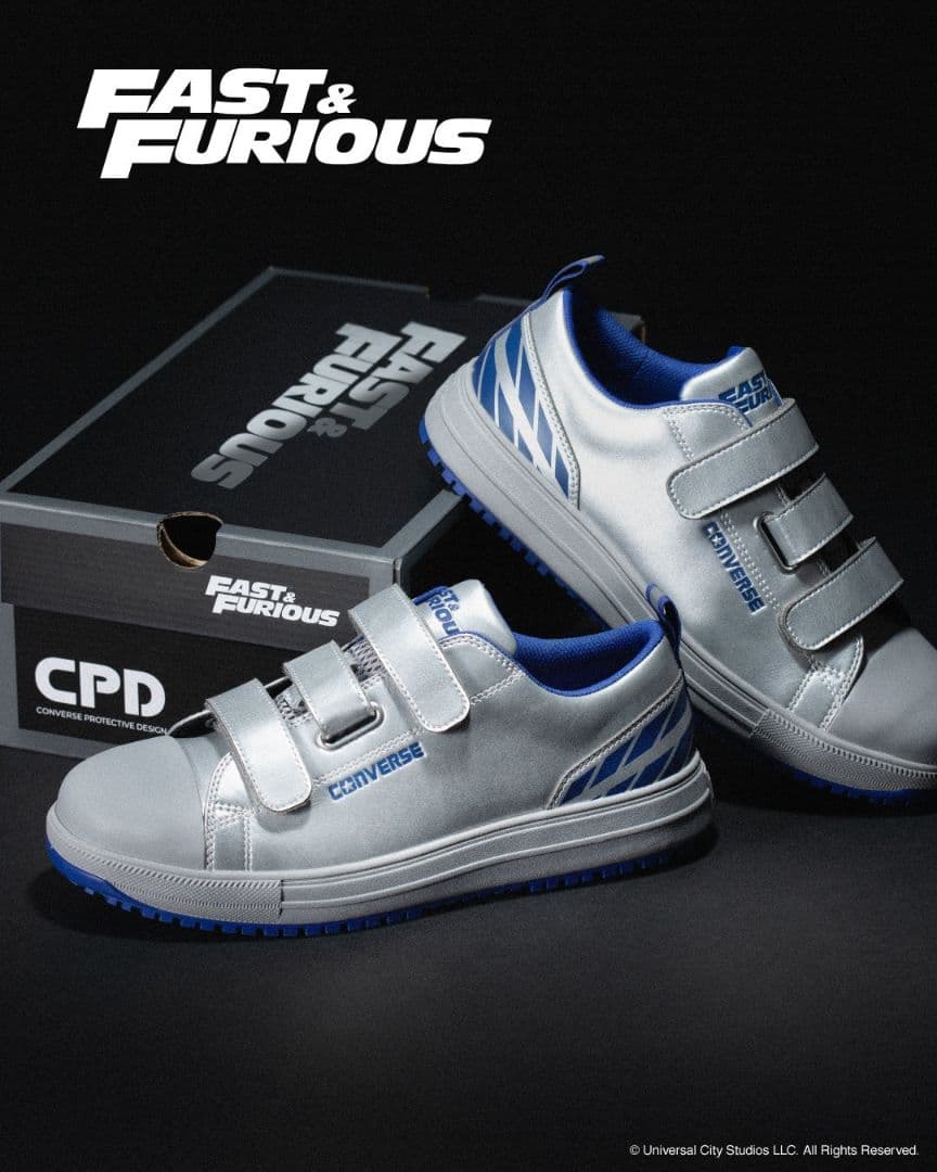 【新品未使用】コンバース ワイルドスピードコラボ 安全靴 28cm