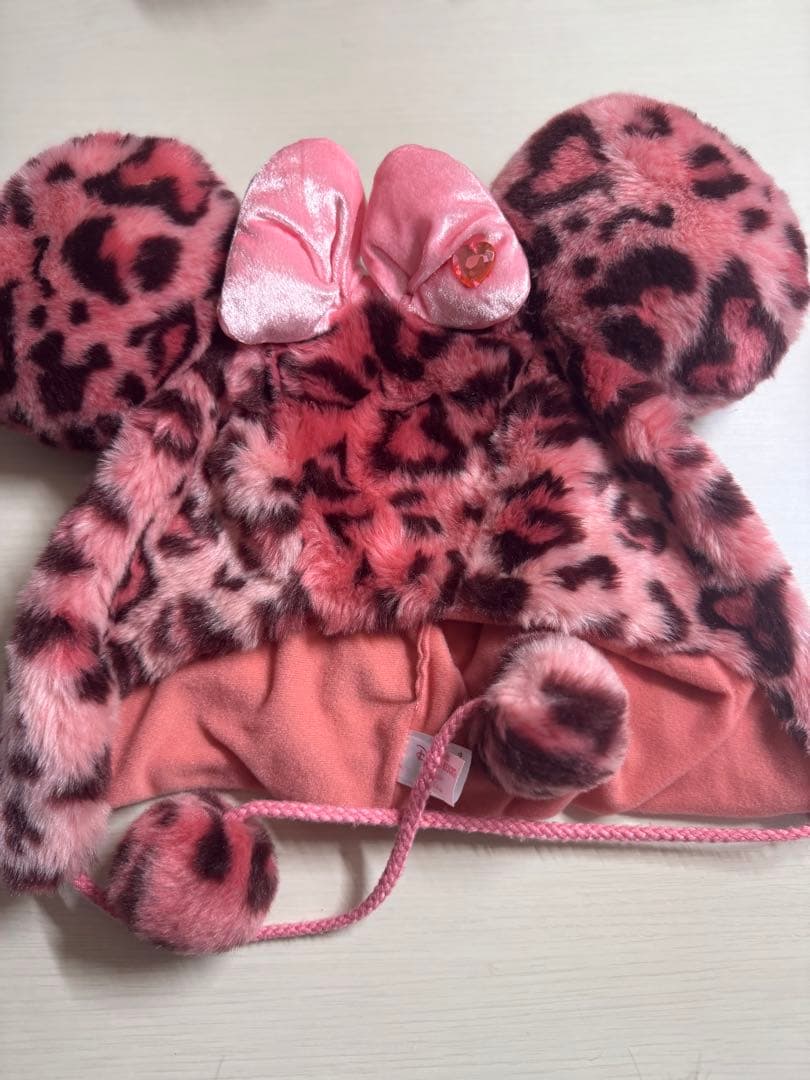 ディズニー ミニー ヒョウ柄 ファンキャップ 旧 廃盤 - メルカリ