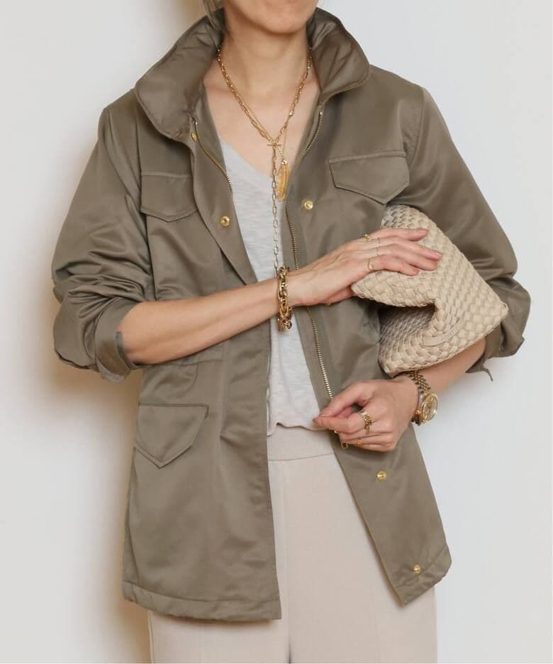 Col Pierrot/コルピエロ】Military ブルゾン カーキ - メルカリ