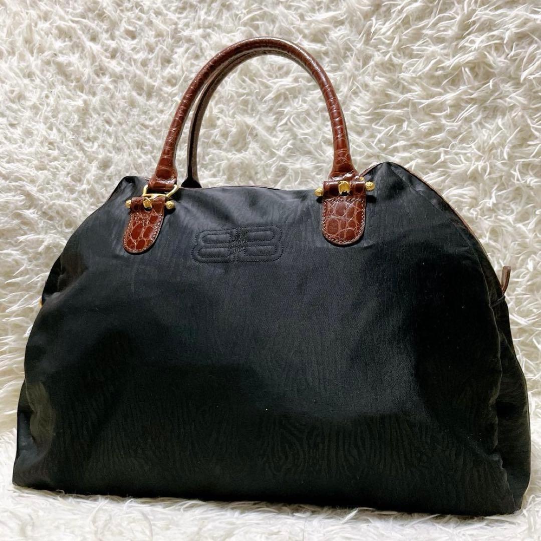 バレンシアガ ヴィンテージ BBロゴ ボストンバッグ 型押しハンドル ブラック 楽天市場】バレンシアガ BALENCIAGA ヴィルトップハンドルS ショルダー