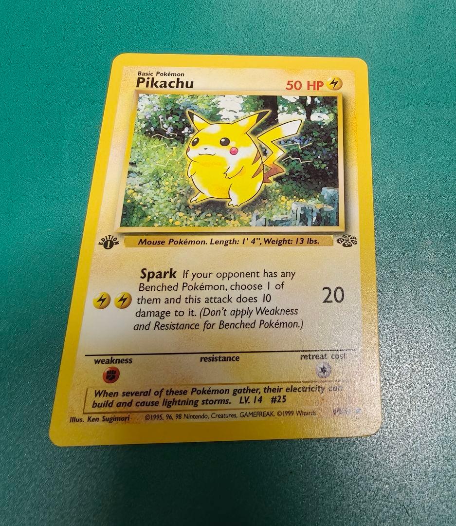 1st edition pikachu ピカチュウ 50 HP ポケモンカード