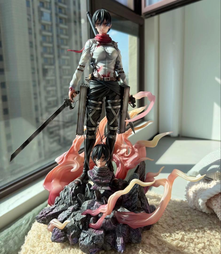 進撃の巨人 ③ ミカサ・アッカーマン ガレージキット ガレキ スタチュー