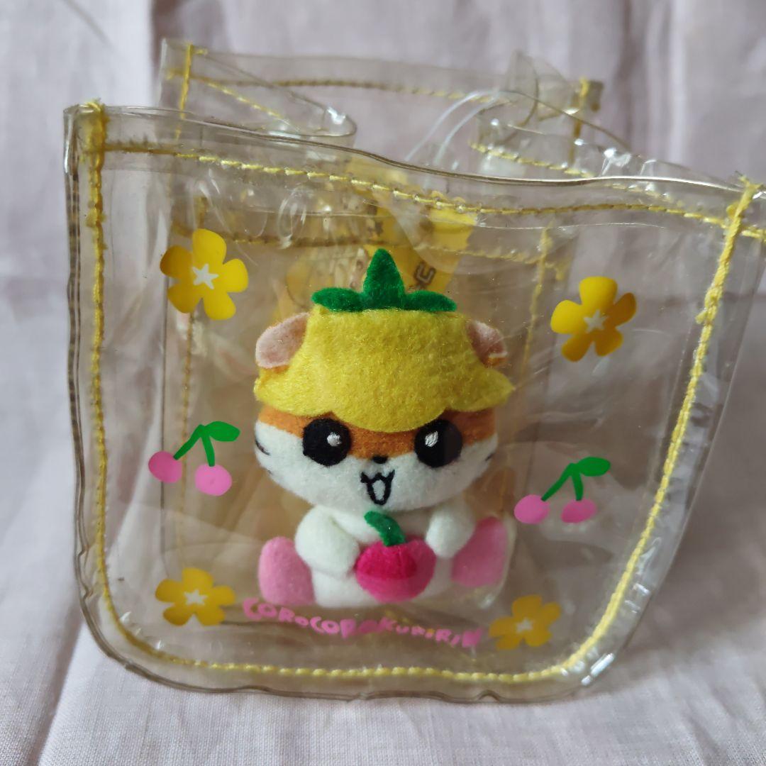 コロコロクリリン　ぬいぐるみ　ビニール小物入れサンリオ