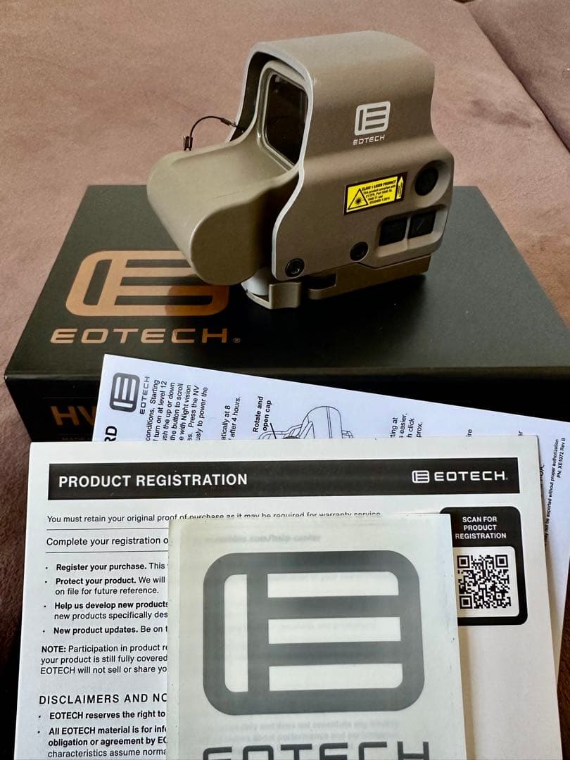 実物 EOTECH EXPS3-2 TAN