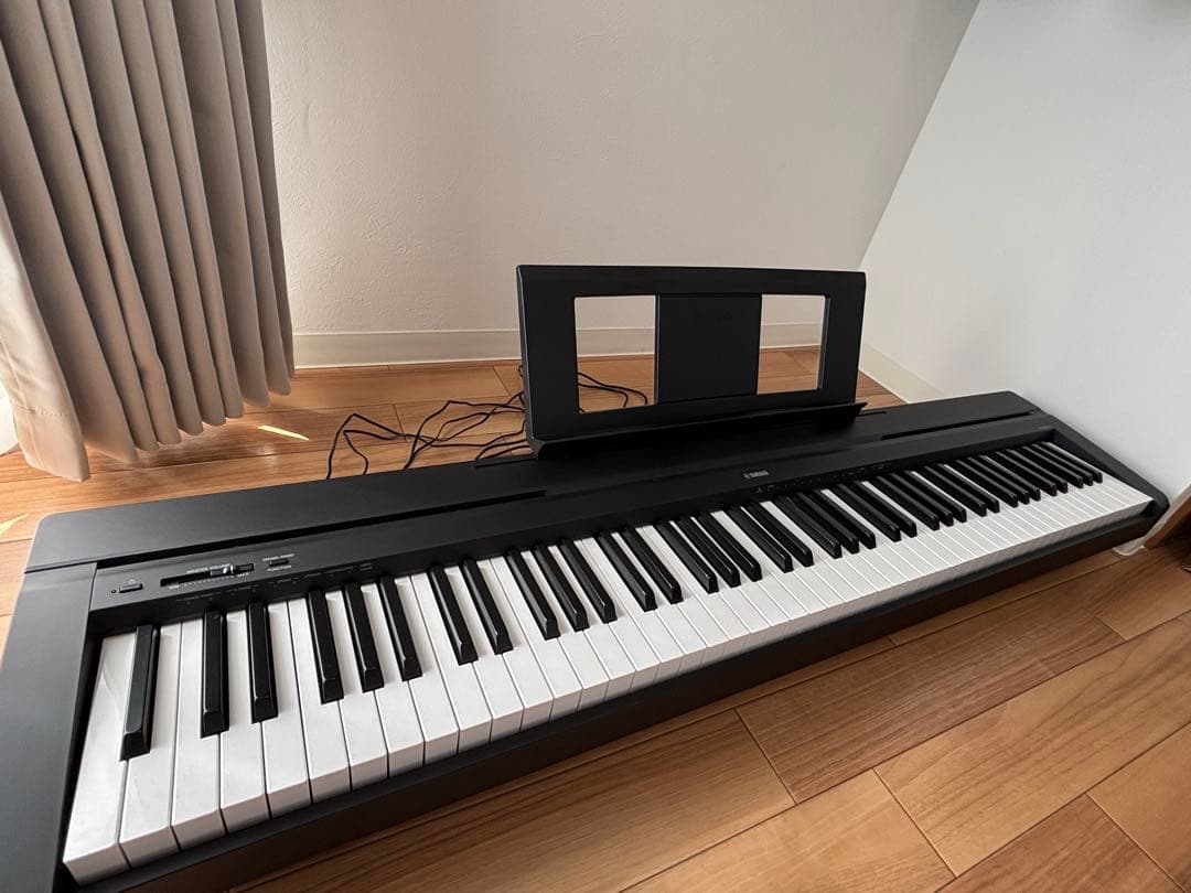 ヤマハ YAMAHA 電子ピアノ Pシリーズ 88鍵盤 ブラック P-45B - メルカリ