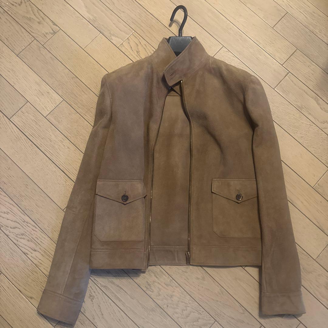 SAINT LAURENT PARIS サンローラン スエードボンバージャケット