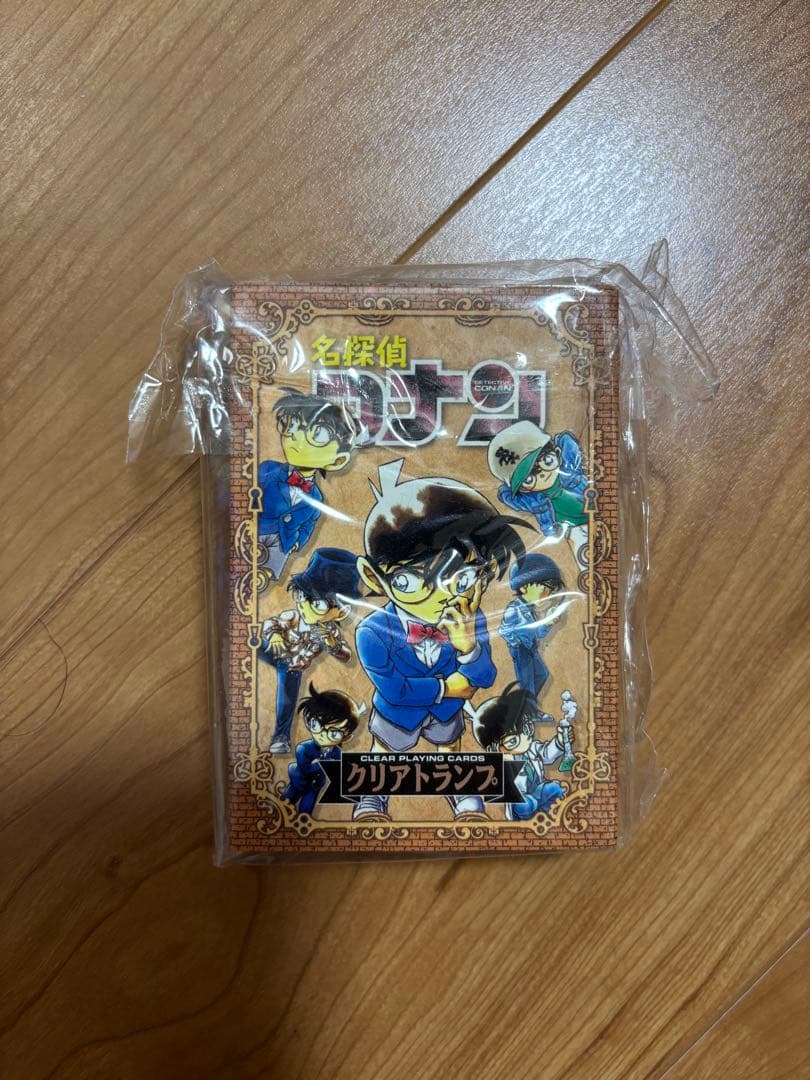 名探偵コナン　クリアトランプ新品未開封 Yahoo!オークション -「コナン トランプ」の落札相場・落札価格