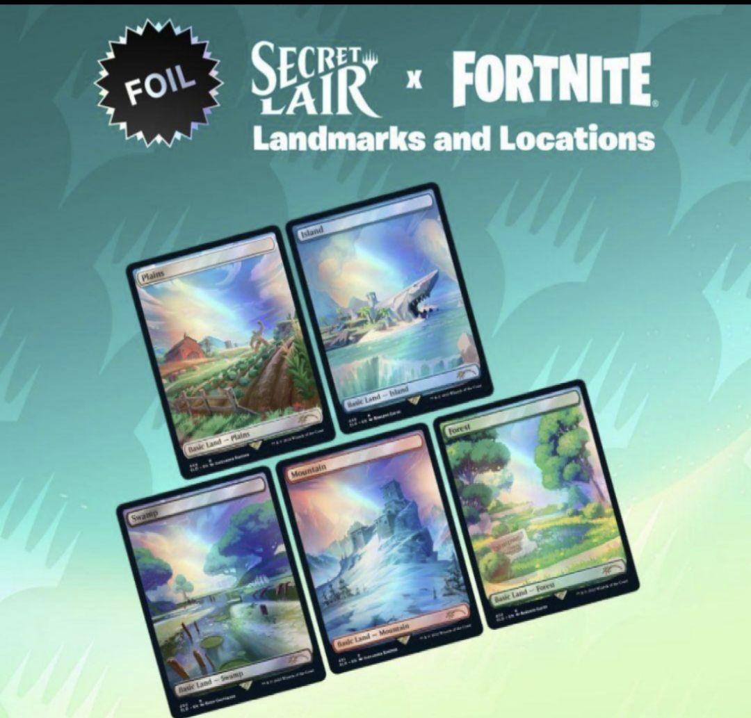 Secret Lair x FORTNITE: Landmarks　Foil